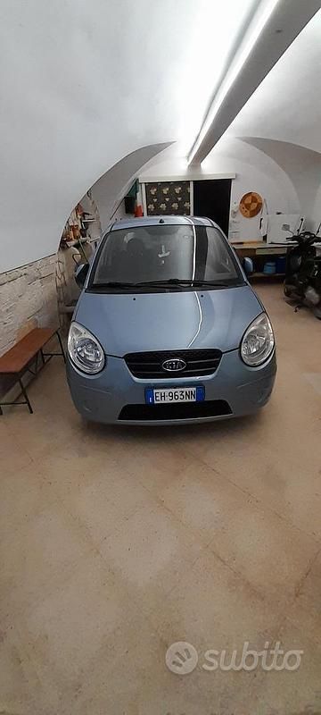 Usata Kia Picanto 62 CV (45 kW) 2011 Blu Utilitaria