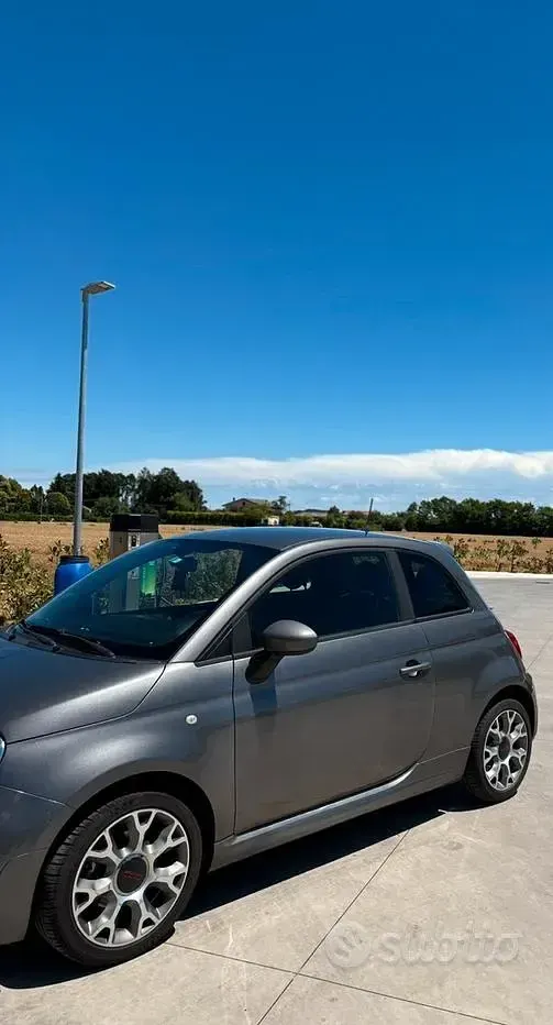 Usata Fiat 500 Sport 69 CV (50 kW) 2019 Grigio Utilitaria