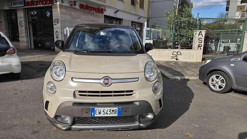 Usata Fiat 500L Trekking 85 CV (62 kW) 2014 Beige Monovolume