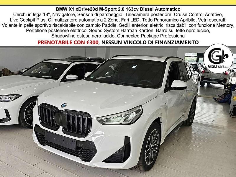 Alpin white Usata 2023 BMW X1 M Sport SUV | 43.900 € (Buon prezzo) - Immagine 1/4