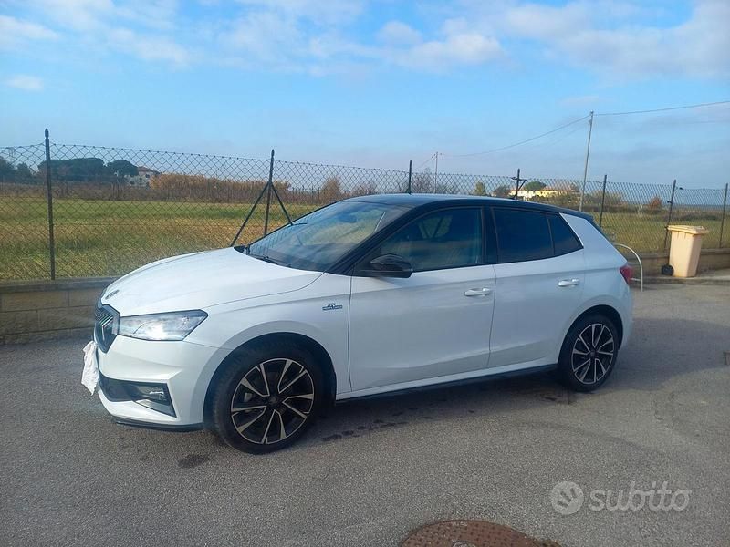 Usata Skoda Fabia Monte Carlo 116 CV (85 kW) 2025 Bianco Coupé