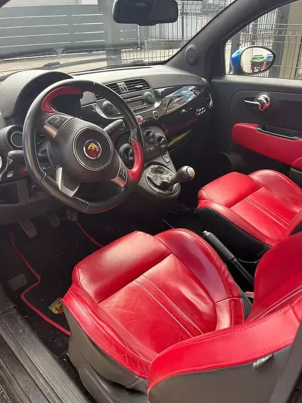 Usata Abarth 595 Turismo 159 CV (116 kW) 2015 Nero Utilitaria
