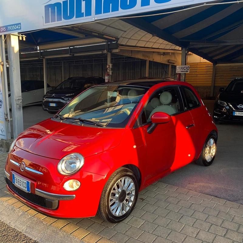 Usata Fiat 500 Lounge 95 CV (69 kW) 2015 Rosso Utilitaria