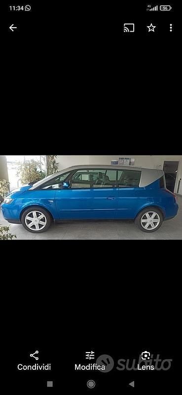 Blu/azzurro Usata 2002 Renault Avantime Dynamique Monovolume | 9800 € - Immagine 1/4