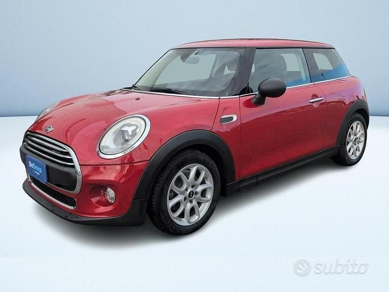 Usata Mini One D 2016 Rosso Utilitaria