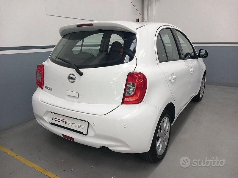 Usata Nissan Micra Acenta 2016 Bianco Berlina