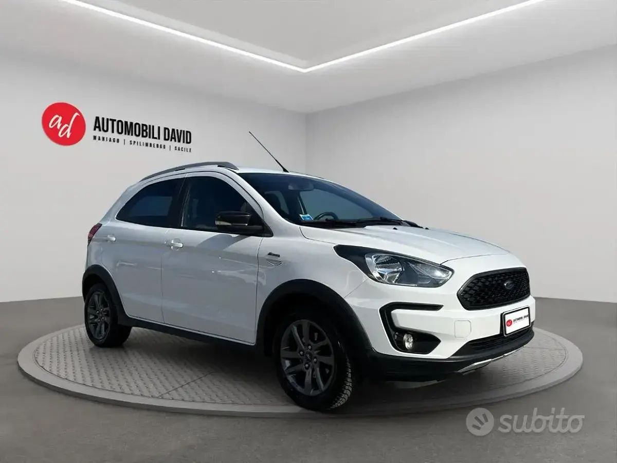 Usata Ford Ka Plus Active 86 CV (63 kW) 2019 Bianco Utilitaria