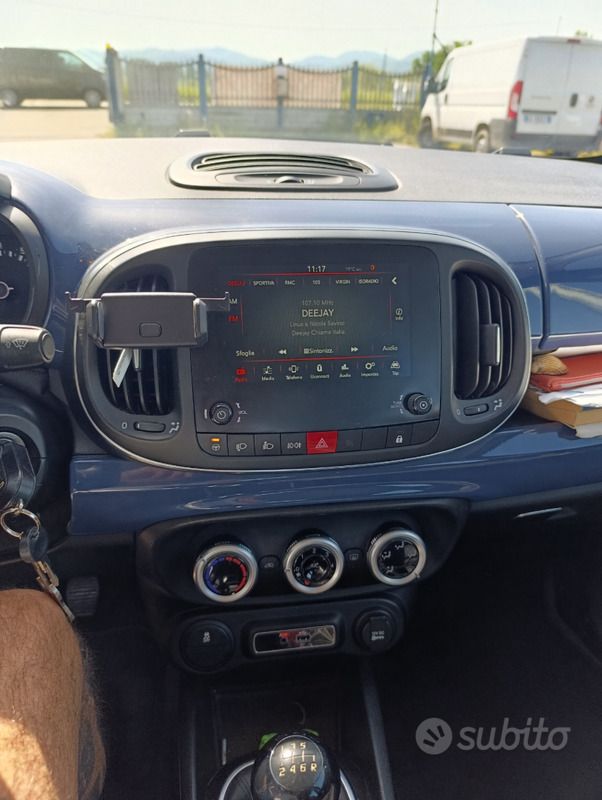 Usata Fiat 500L 95 CV (69 kW) 2017 Blu Monovolume