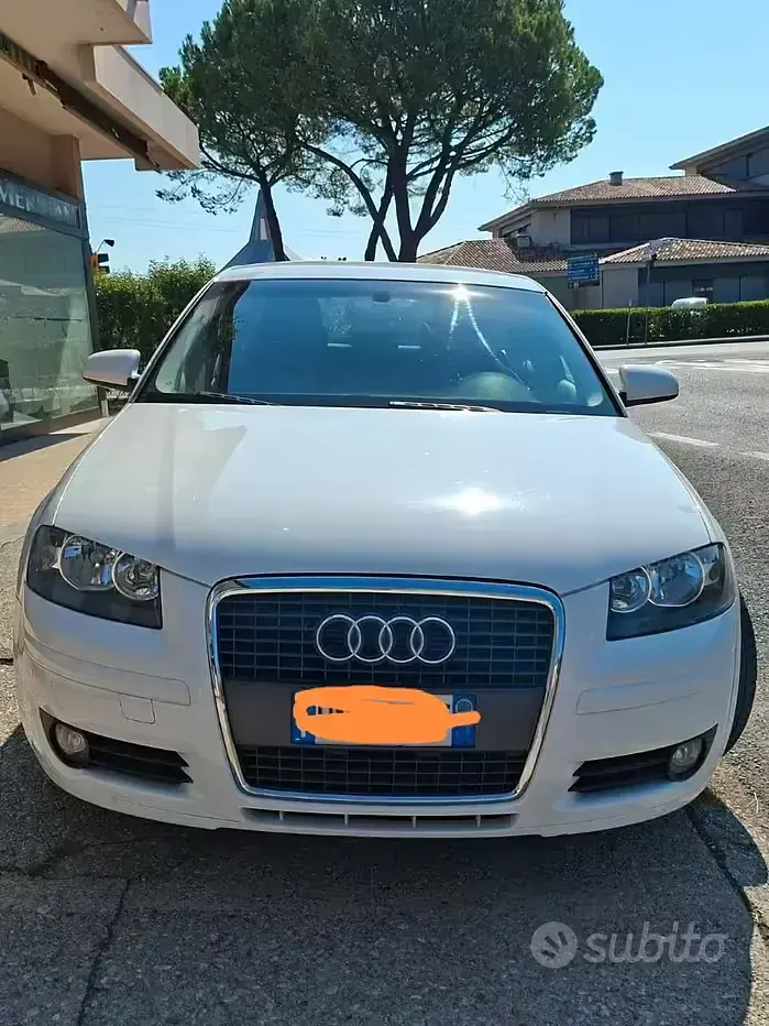 Usata Audi A3 2008 Bianco Utilitaria