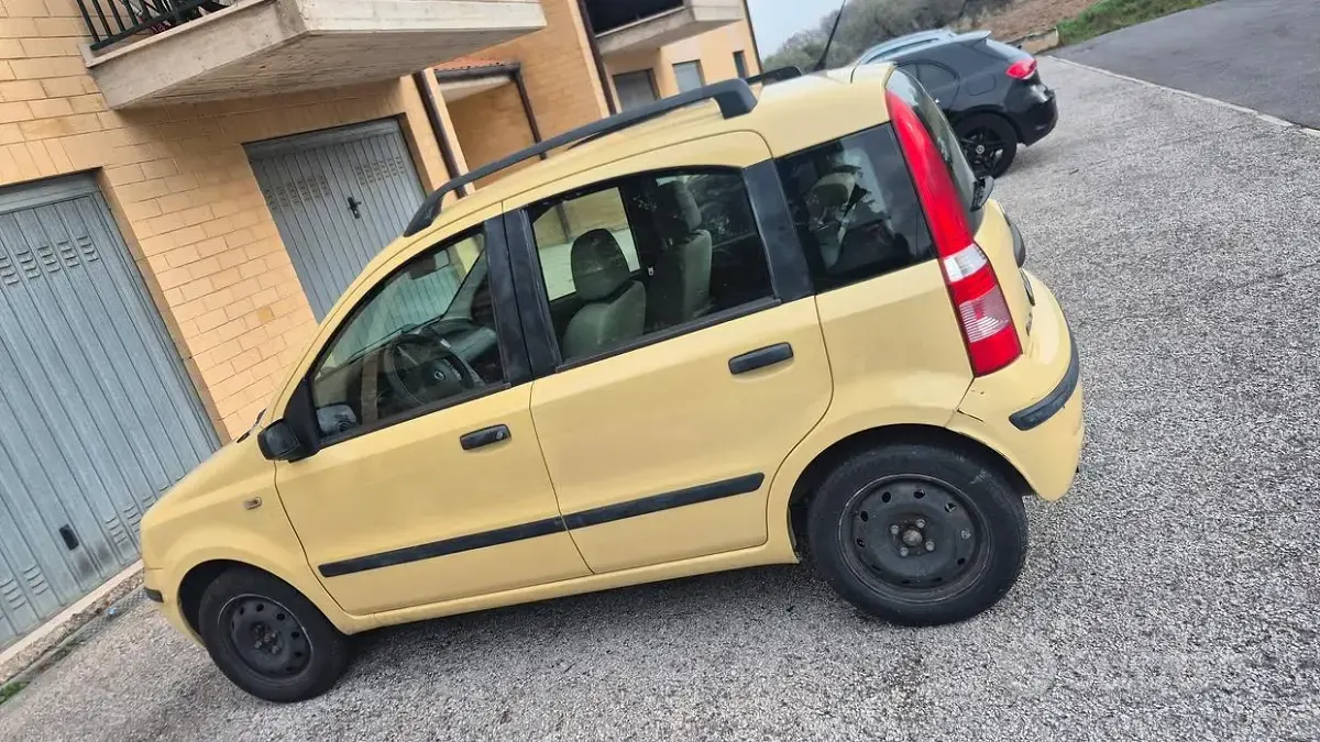 Usata Fiat Panda 2007 Giallo Utilitaria