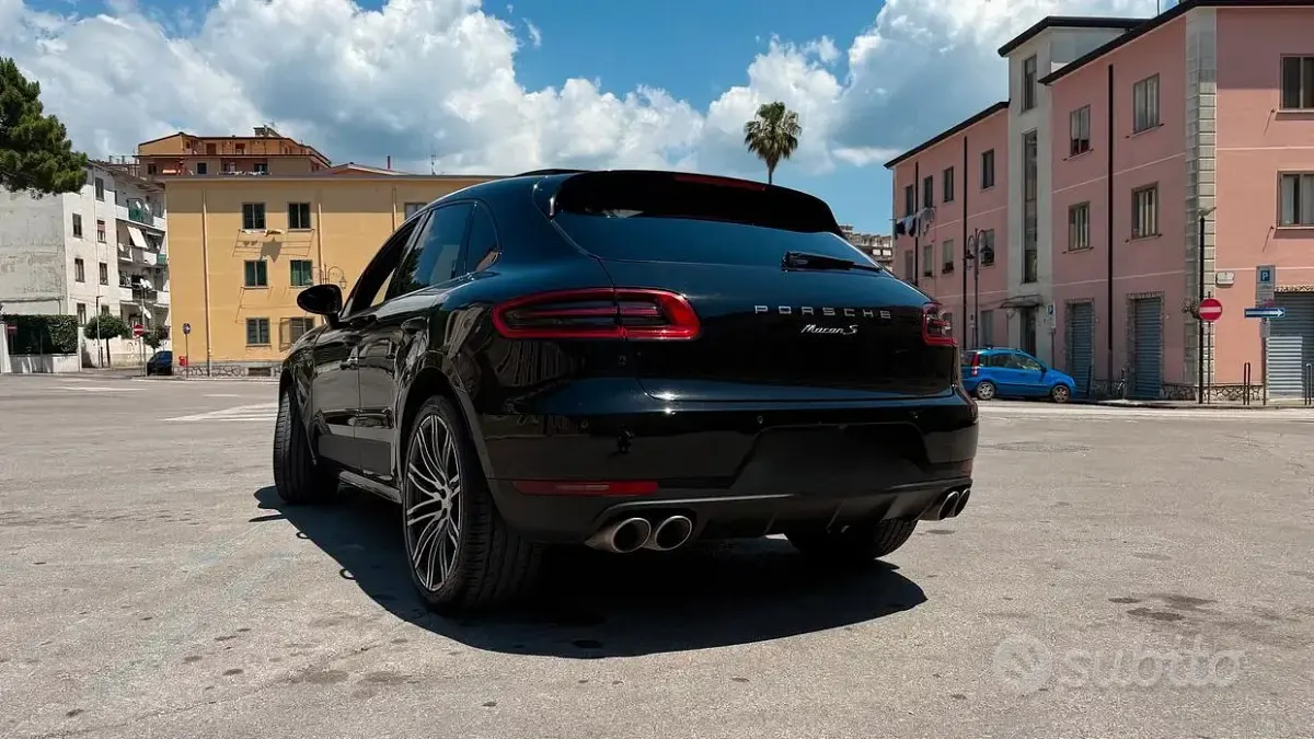 Usata Porsche Macan S 250 CV (183 kW) 2015 Nero SUV