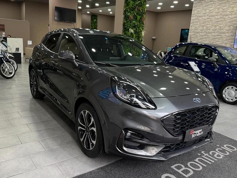 Begagnad Ford Puma ST-Line 125 HK (91 kW) 2022 Grå SUV