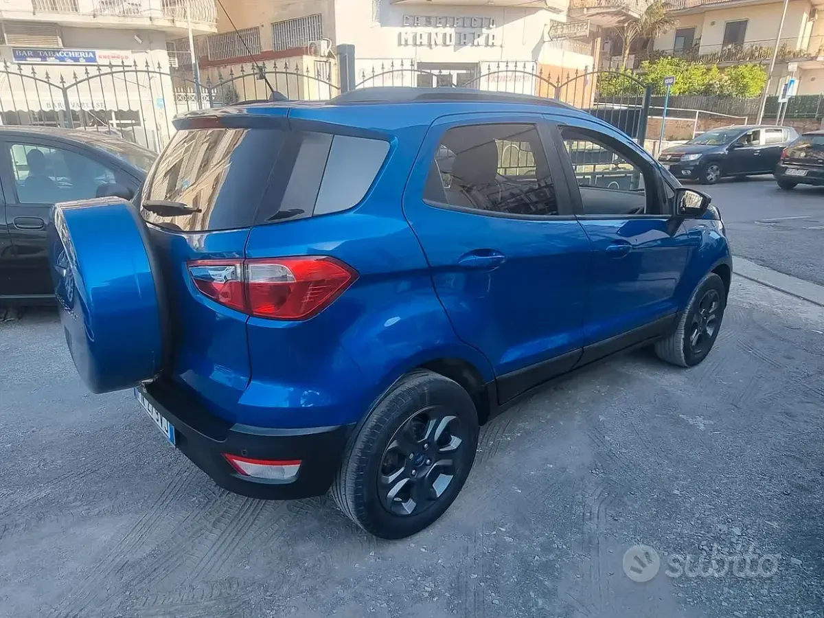 Usata Ford Ecosport Titanium 99 CV (72 kW) 2018 Blu SUV