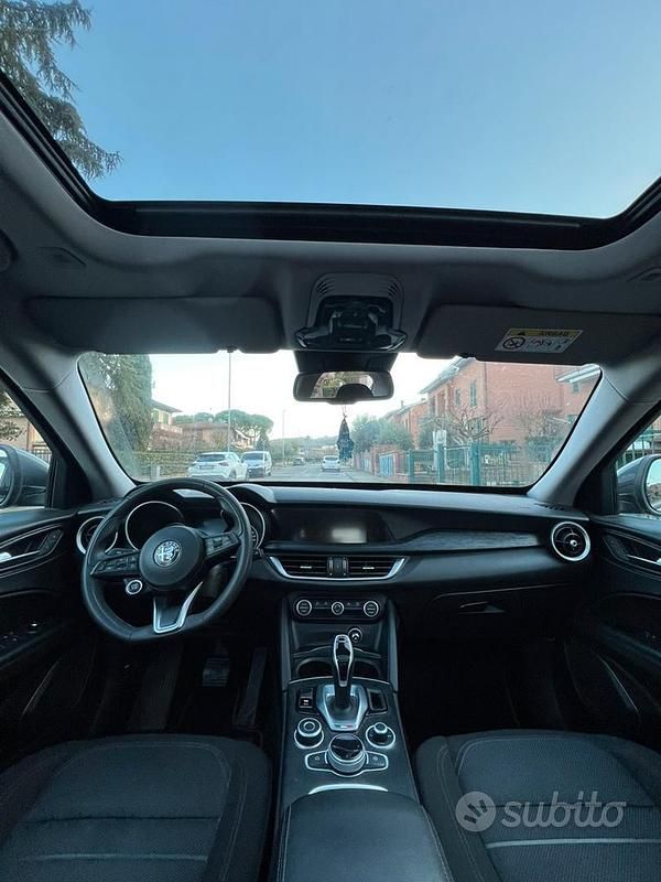 Usata Alfa Romeo Stelvio Super 160 CV (117 kW) 2020 Grigio SUV