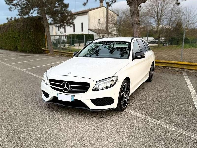 Usata Mercedes C250 Premium 204 CV (150 kW) 2016 Bianco Station wagon