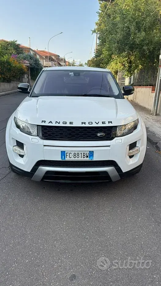 Usata Land Rover Range Rover evoque 126 CV (92 kW) 2015 Bianco SUV