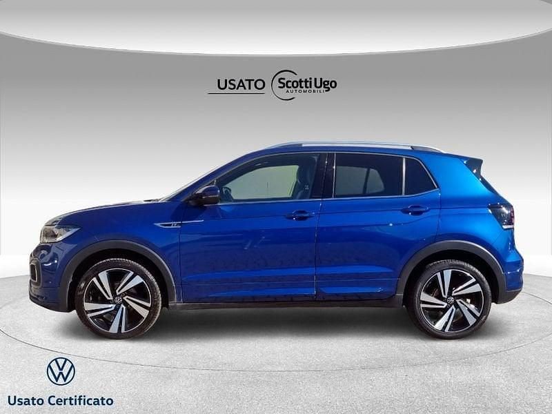 Usata VW T-Cross Sportline 110 CV (80 kW) 2021 Blu SUV