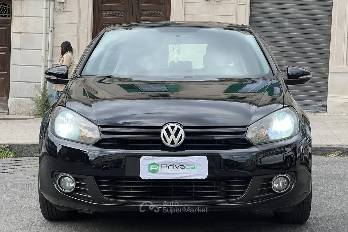 Usata VW Golf VII United 105 CV (77 kW) 2012 Nero Berlina