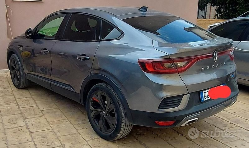 Usata Renault Arkana RS Line 94 CV (69 kW) 2021 Grigio SUV