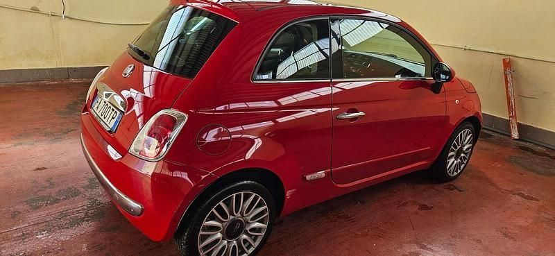 Usata Fiat 500 Lounge 69 CV (50 kW) 2015 Rosso Utilitaria