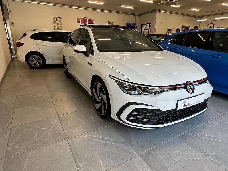 Usata VW Golf GTI 245 CV (180 kW) 2023 Bianco Berlina