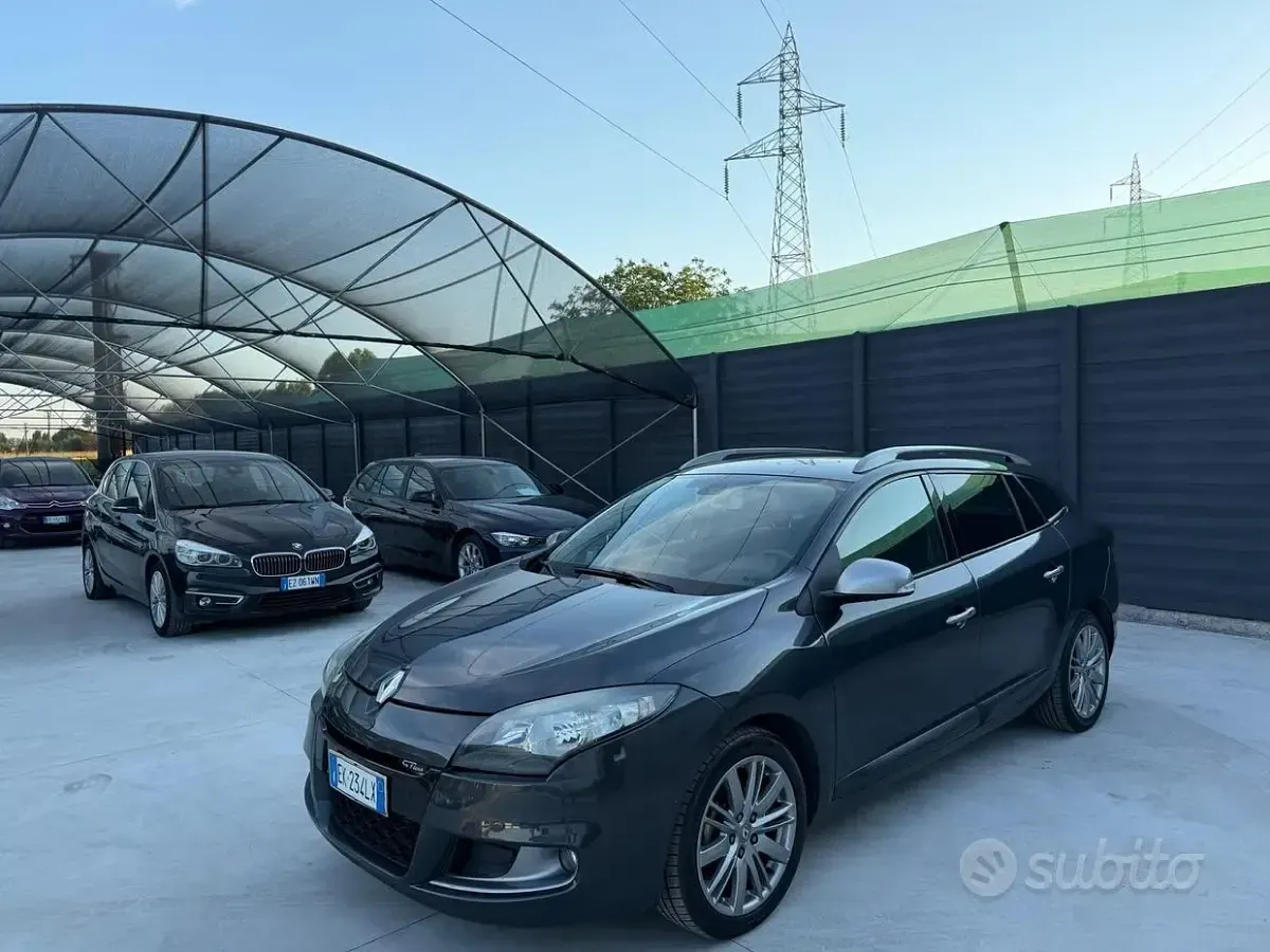Usata Renault Mégane GrandTour GT 110 CV (80 kW) 2012 Nero Station wagon