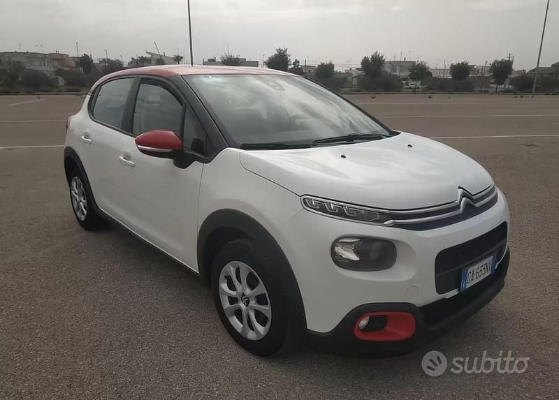 Usata Citroën C3 83 CV (61 kW) 2020 Bianco Utilitaria