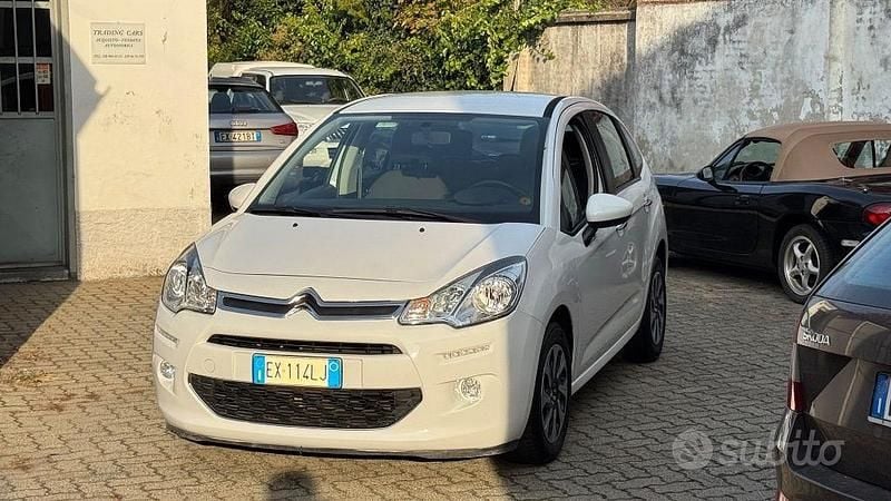 Usata Citroën C3 PureTech 82 CV (60 kW) 2014 Bianco Berlina