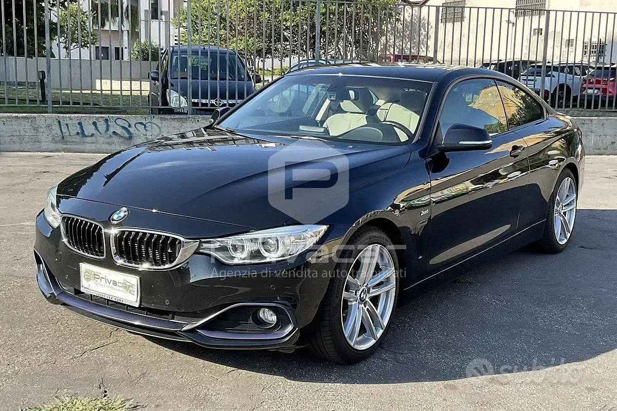 Usata BMW 420 Coupé Sport Line 190 CV (139 kW) 2016 Nero Coupé