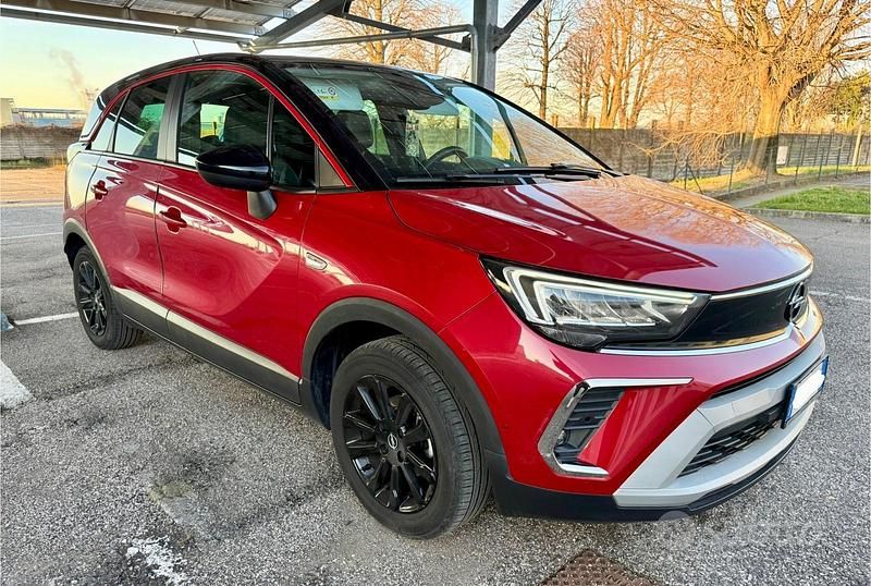 Usata Opel Crossland 83 CV (61 kW) 2021 Rosso SUV
