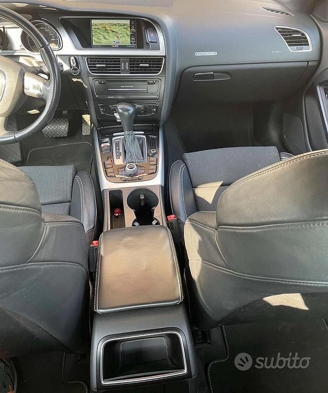 Usata Audi A5 S-Line 239 CV (175 kW) 2010 Nero Coupé