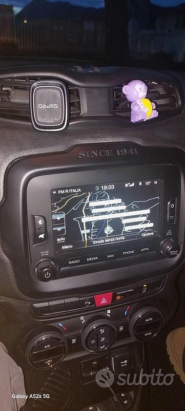 Usata Jeep Renegade 120 CV (88 kW) 2017 Bianco SUV