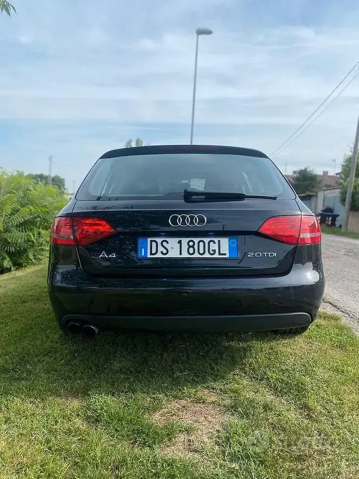 Usata Audi A4 143 CV (105 kW) 2008 Nero Station wagon