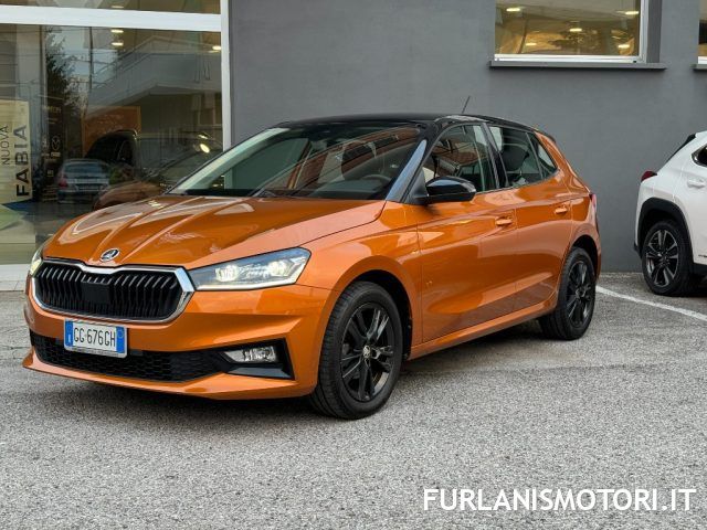 Usata Skoda Fabia Style 95 CV (69 kW) 2021 Orange / metallizzato