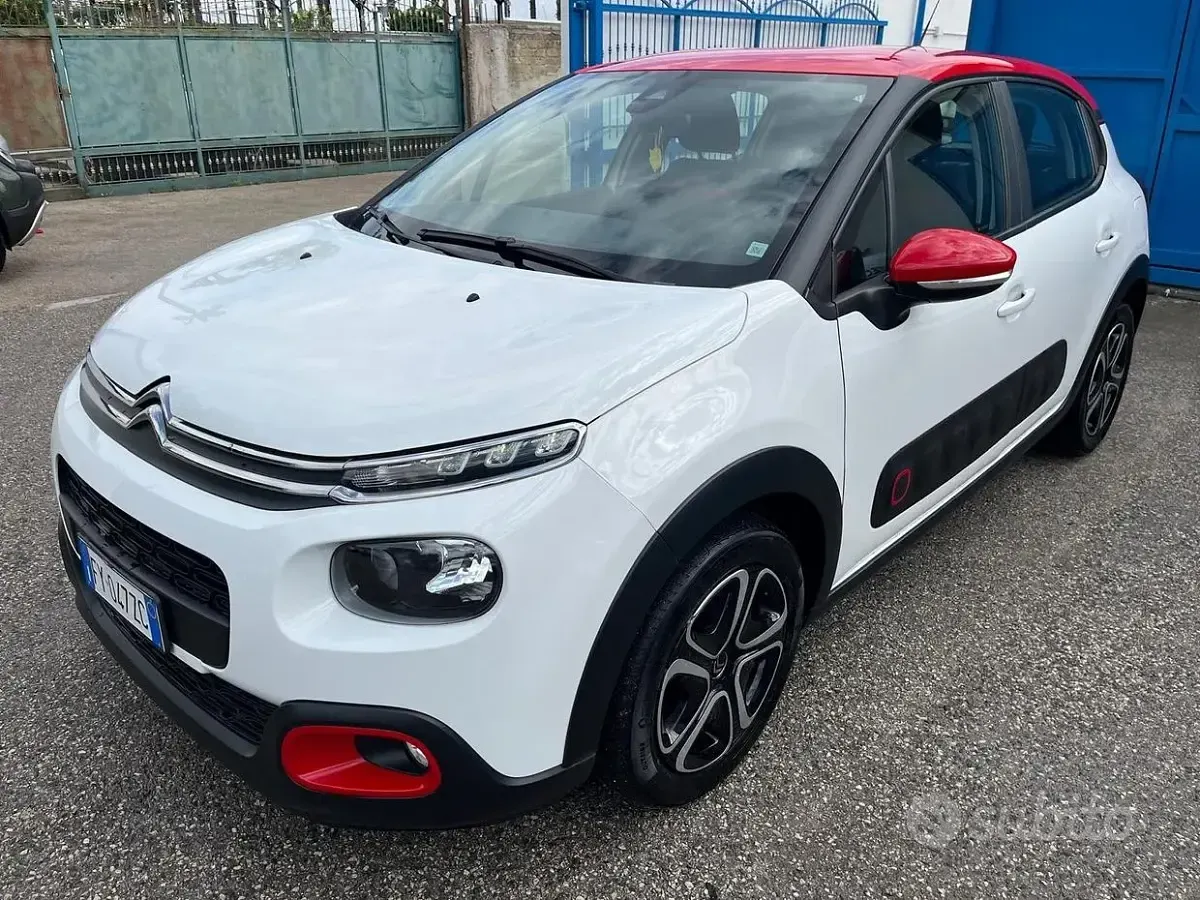 Usata Citroën C3 83 CV (61 kW) 2020 Bianco Utilitaria