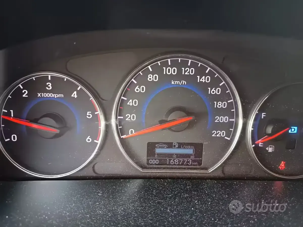 Usata Hyundai Santa Fe Style 197 CV (144 kW) 2011 Grigio SUV