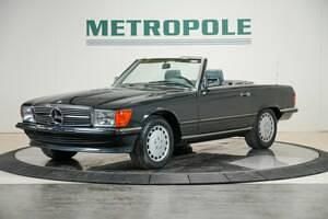 Usata Mercedes 560 230 CV (169 kW) 1988 Nero Cabrio