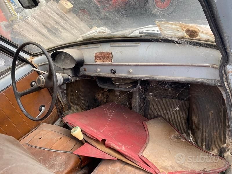 Usata Autobianchi Bianchina 1960 Blu Utilitaria