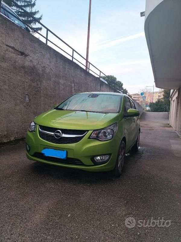 Usata Opel Karl 73 CV (53 kW) 2015 Verde Utilitaria