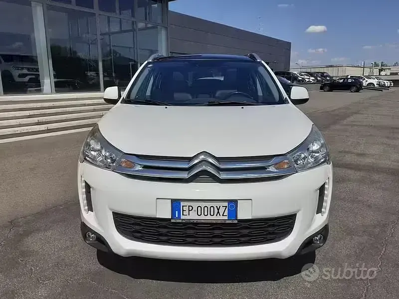 Usata Citroën C4 Aircross Exclusive 114 CV (83 kW) 2012 Bianco SUV