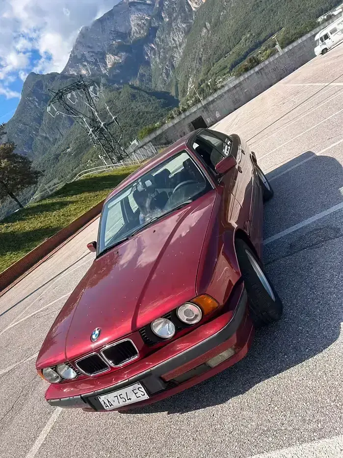 Usata BMW 520 150 CV (110 kW) 1994 Rosso Berlina
