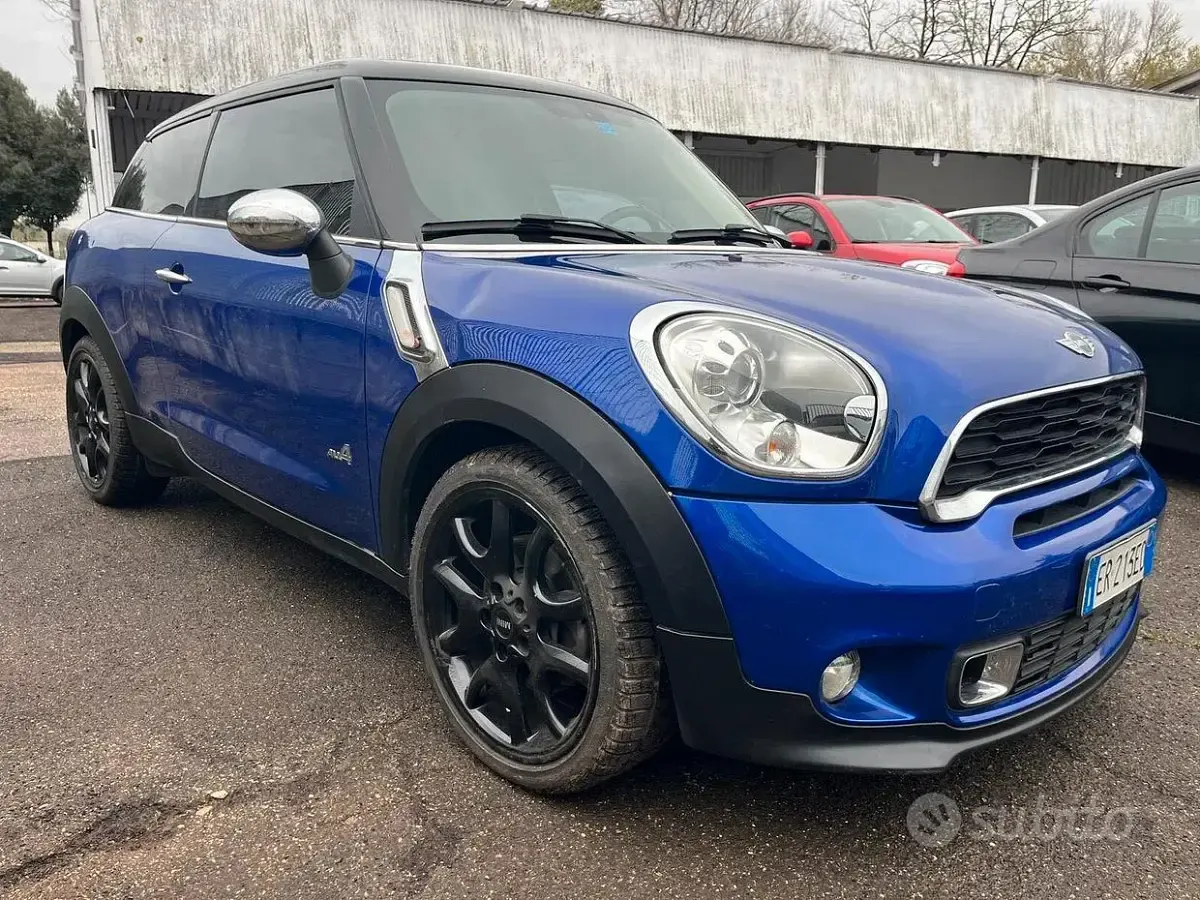 Usata Mini Cooper S Paceman 184 CV (135 kW) 2013 Blu SUV