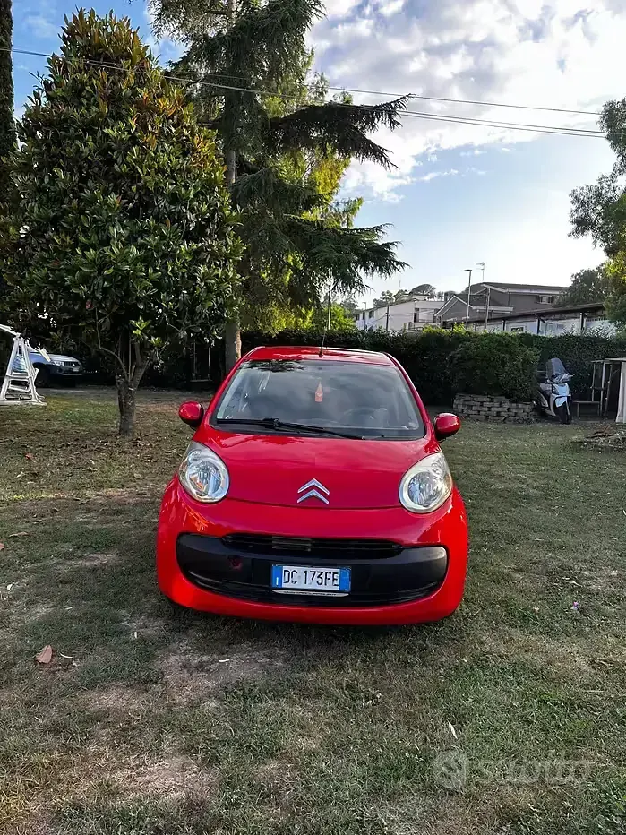 Usata Citroën C1 68 CV (50 kW) 2007 Rosso Utilitaria