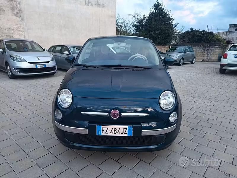 Usata Fiat 500 Lounge 69 CV (50 kW) 2015 Blu Berlina