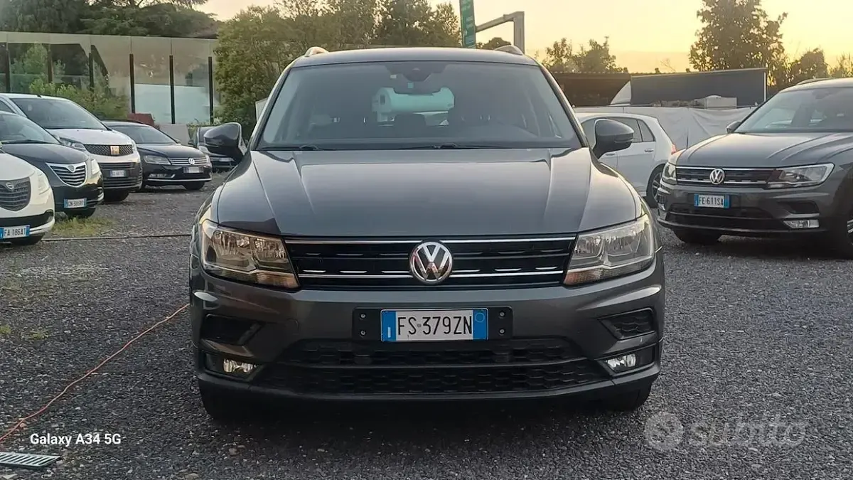 Usata VW Tiguan Sportline 150 CV (110 kW) 2016 Grigio SUV