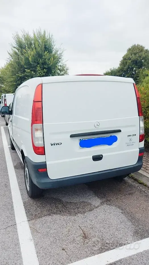 Usata Mercedes Vito 102 CV (75 kW) 2007 Bianco Furgone