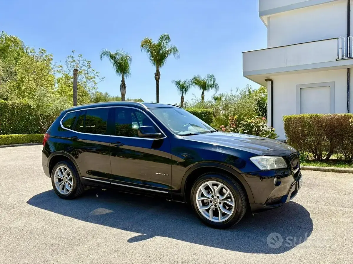 Usata BMW X3 184 CV (135 kW) 2012 Nero SUV
