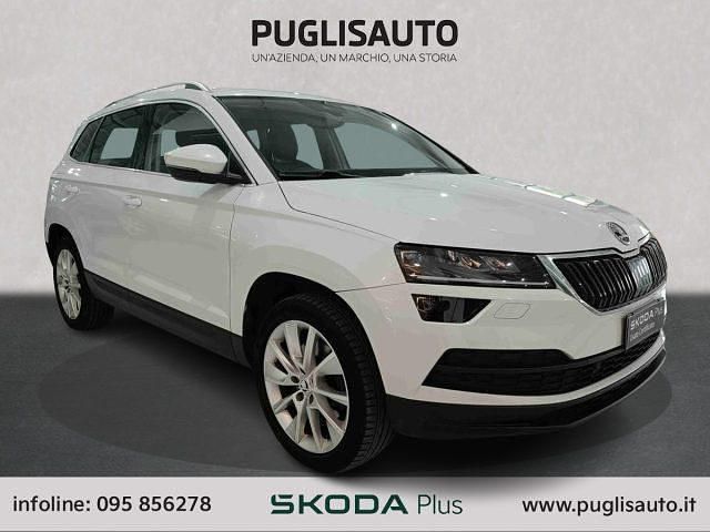 Bianco(met.) Usata 2018 Skoda Karoq Style SUV | 19.500 € (Cara) - Immagine 1/4