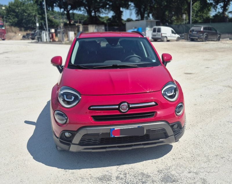 Usata Fiat 500X 120 CV (88 kW) 2018 Rosso SUV
