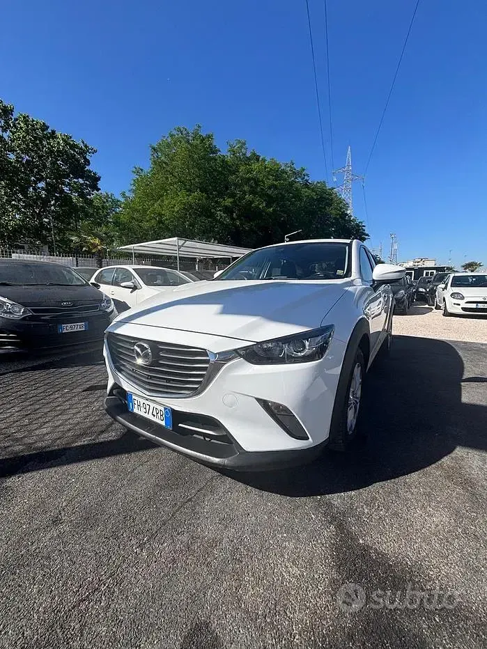 Usata Mazda CX-3 Exceed 105 CV (77 kW) 2017 Bianco SUV
